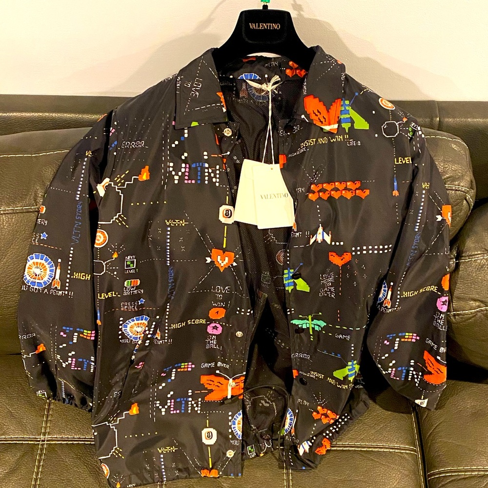 New With Tags Valentino Windbreaker